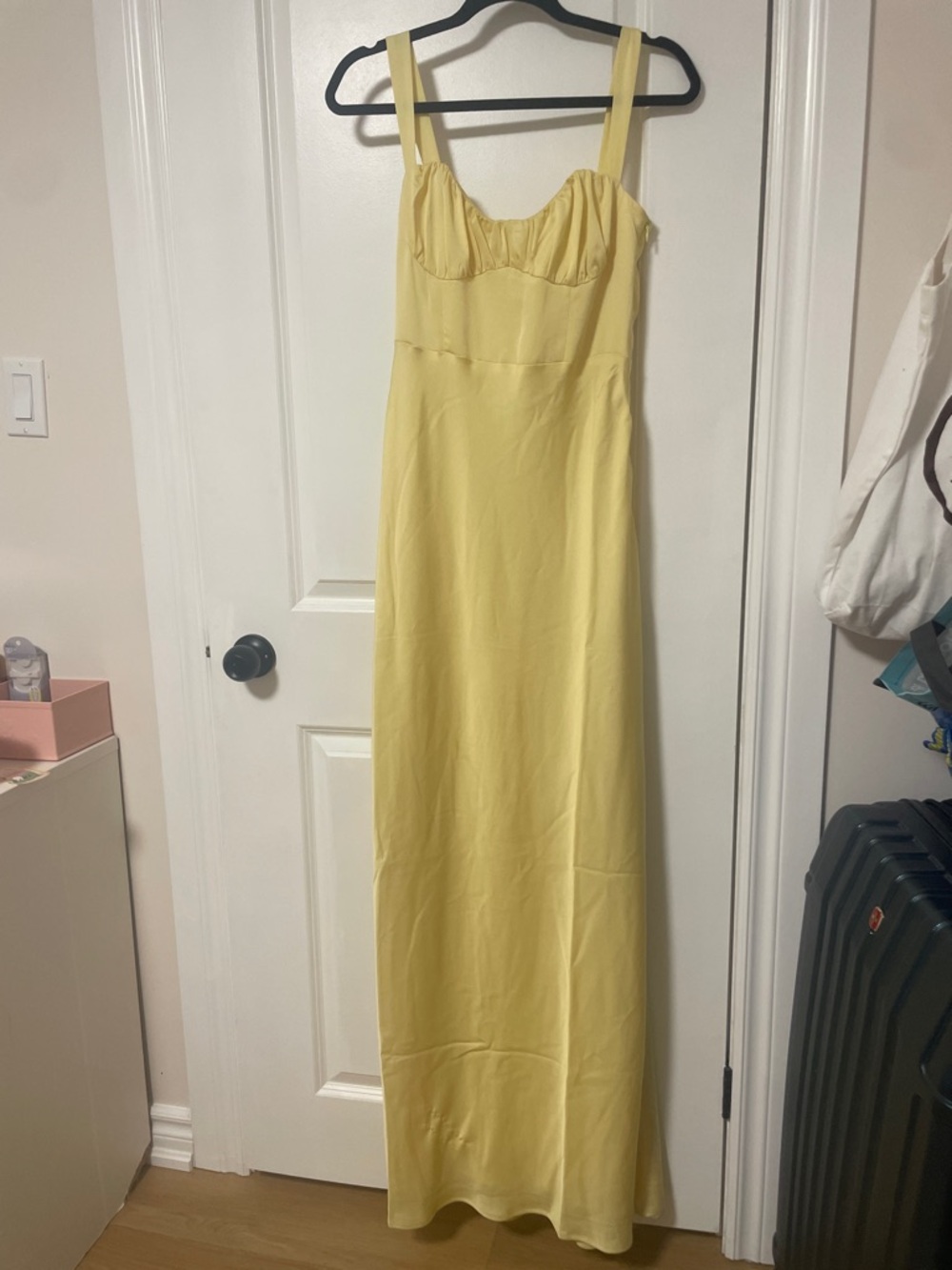 Park & Fifth butter yellow formal dress